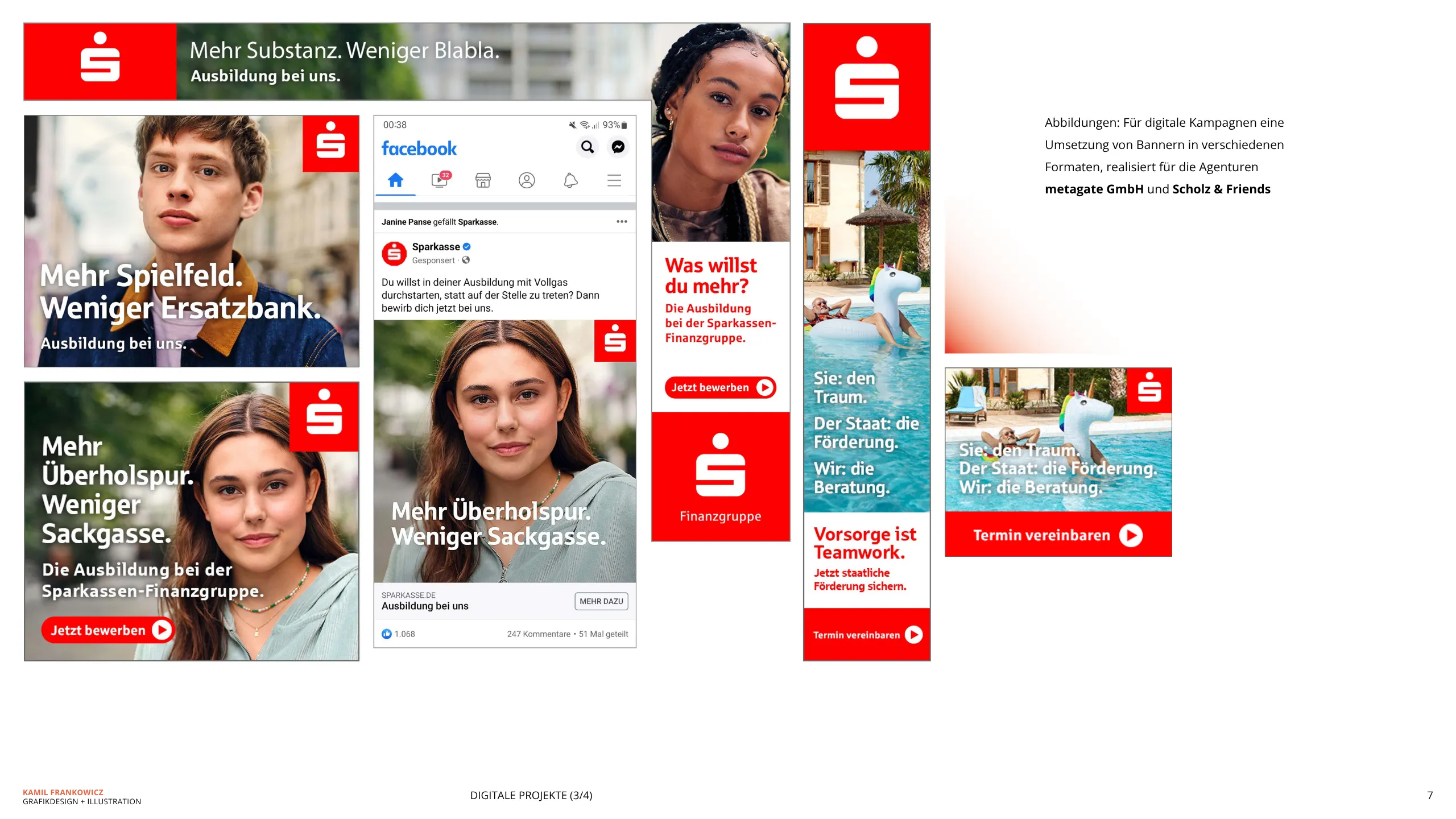 Sparkassen Multichannel Werbemittel